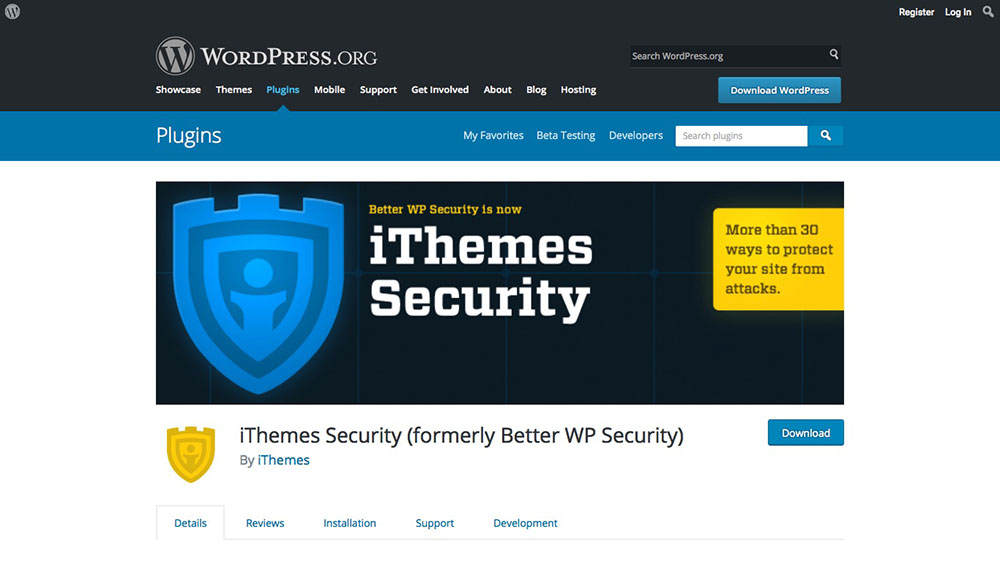 افزونه امنیتی iThemes