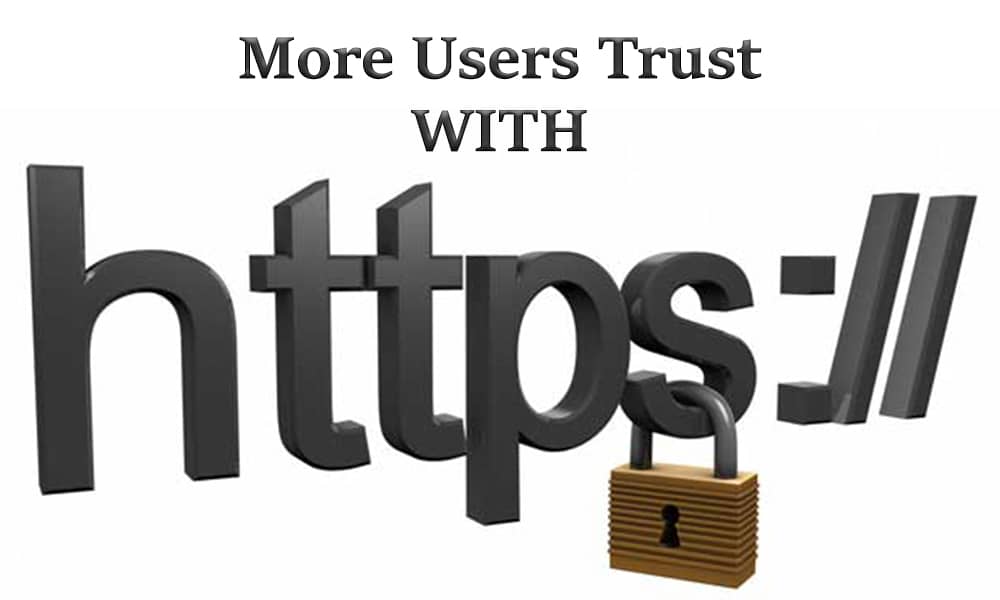 اعتماد بیشتر کاربران با نصب گواهی SSL