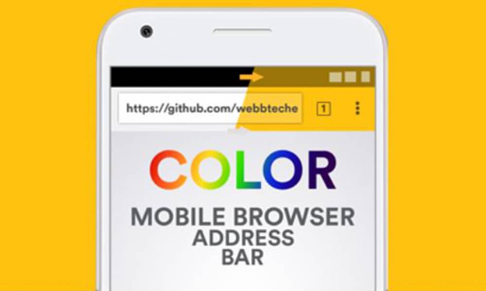 افزونه Color Mobile Browser Address Bar