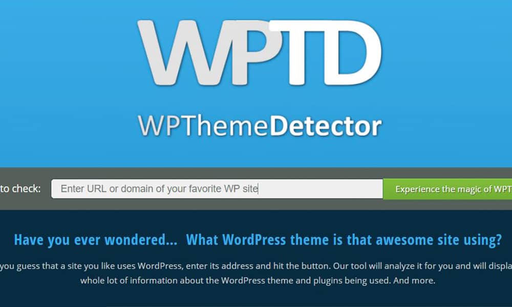 سایت WP Theme Detector